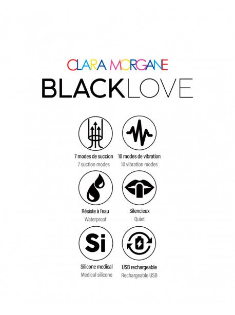 Black love - Stimulateur clitoridien CLARA MORGANE