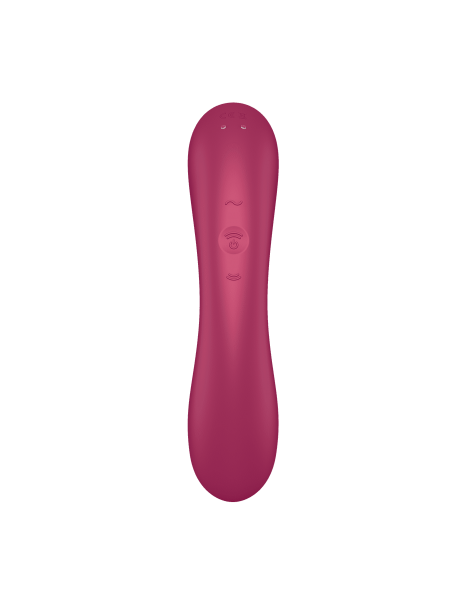 Curvy Trinity 1 - 3 en 1 Rouge Satisfyer SATISFYER