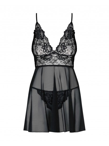 Idillia | Imperia Babydoll - Noir OBSESSIVE