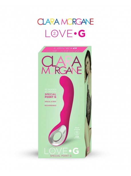 Love G 2.0 vibromasseur - Rose CLARA MORGANE