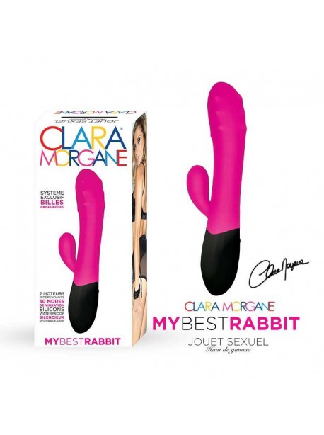 My best Rabbit - Rose  Pale ou Rose Fushia  CLARA MORGAN