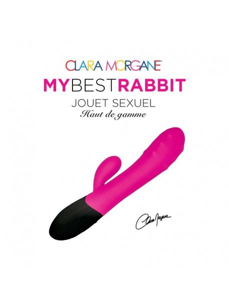 My best Rabbit - Rose  Pale ou Rose Fushia  CLARA MORGAN