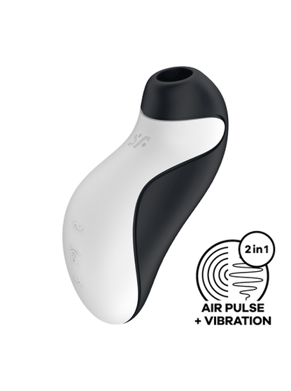 Orca stimulateur clitoridien et vibromasseur - Noir Satisfyer