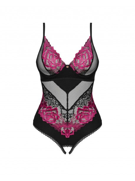 Rosenty body ouvert- Noir OBSESSIVE