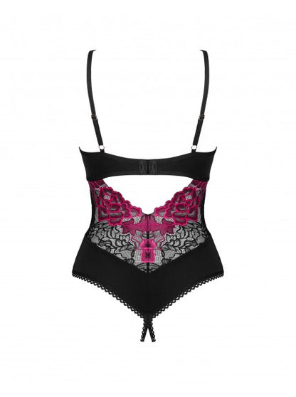 Rosenty body ouvert- Noir OBSESSIVE