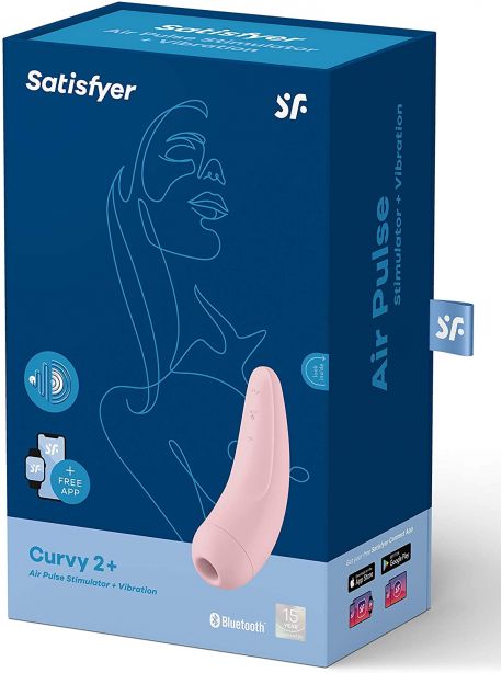 Stimulateur connecté Satisfyer Curvy 2+ SATISFYER