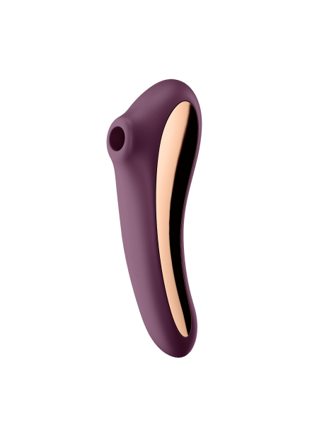 Stimulateur et Vibromasseur Satisfyer Dual Kiss - Mauve SATISFYER