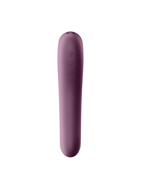 Stimulateur et Vibromasseur Satisfyer Dual Kiss - Mauve SATISFYER