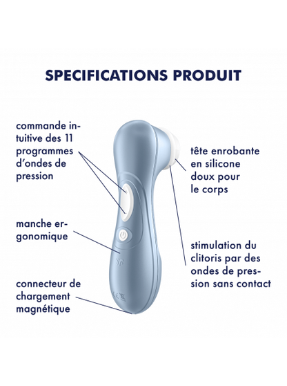 Stimulateur Satisfyer Pro 2 - Bleu SATISFYER