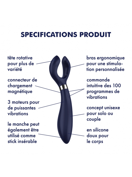 Vibromasseur pour couple Satisfyer Endless Fun -