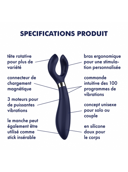 Vibromasseur pour couple Satisfyer Endless Fun -