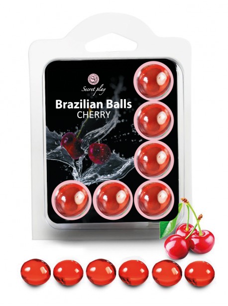 Boules Brésiliennes de massage 6 Saveurs différent Brazilian Balls x 6