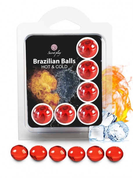 Boules brésiliennes Brazilian Balls  x 6 &quot;Cold Hot effect&quot;