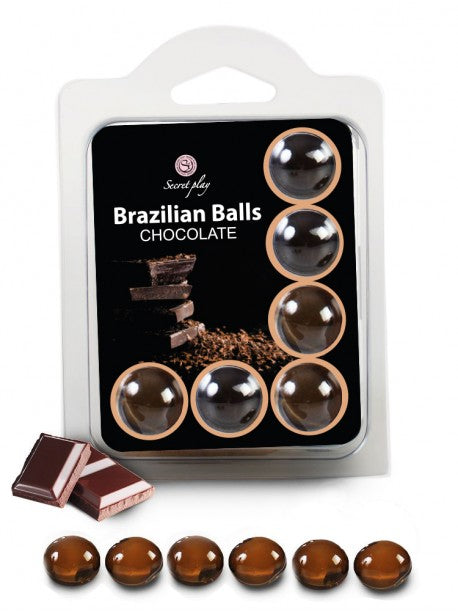 Boules Brésiliennes de massage 6 Saveurs différent Brazilian Balls x 6