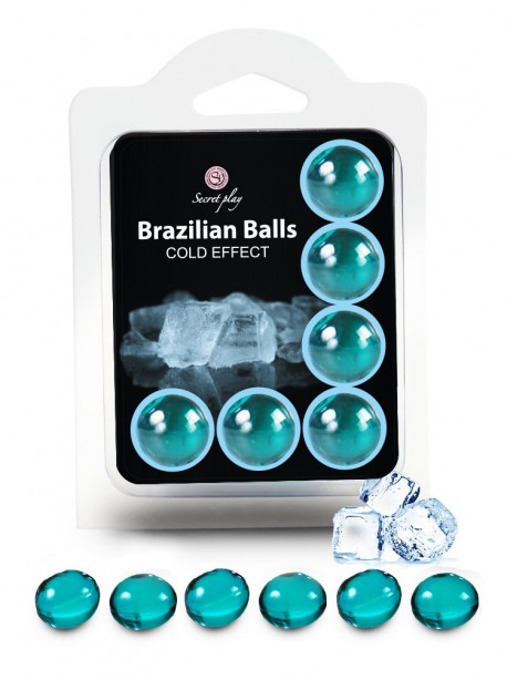 Boules Brésiliennes Brazilian Balls x 6 &quot;Cold effect&quot;