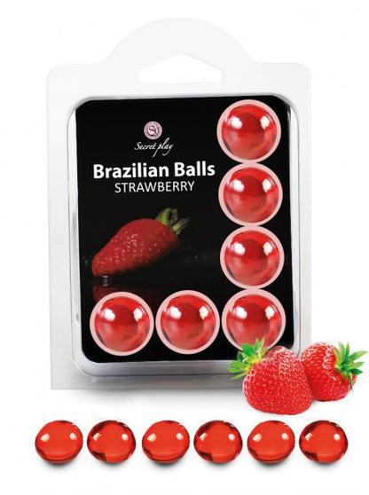 Boules Brésiliennes de massage 6 Saveurs différent Brazilian Balls x 6