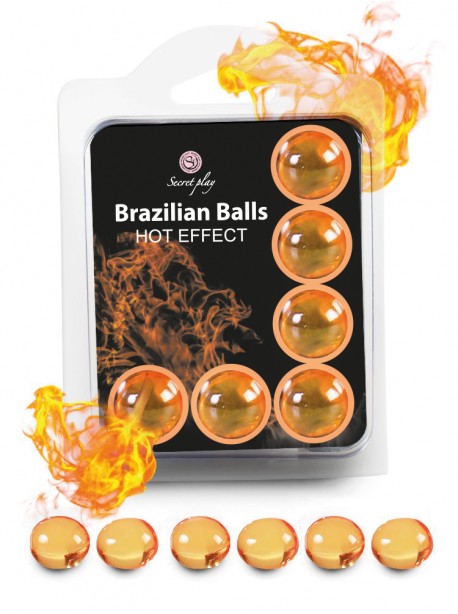 Boules Brésiliennes Brazilian Balls x 6 &quot;Hot Effect&quot;