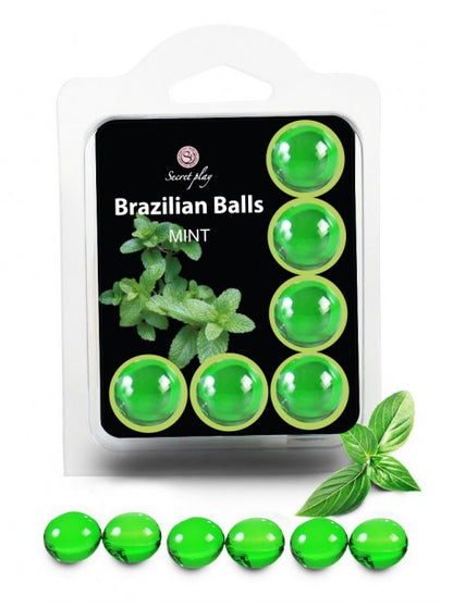 Boules Brésiliennes de massage 6 Saveurs différent Brazilian Balls x 6