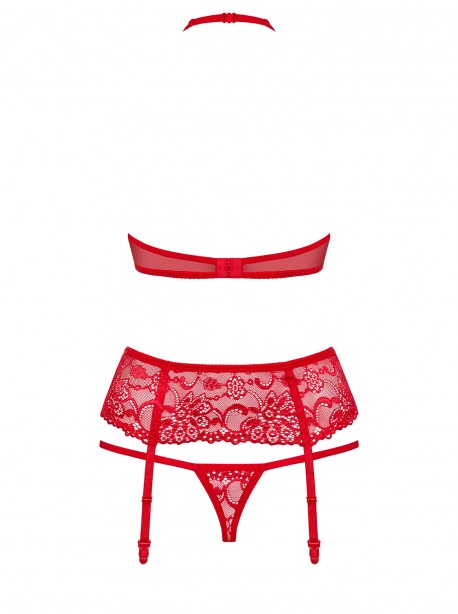 Ensemble 3 pcs - 838-SEG- Rouge OBSESSIVE