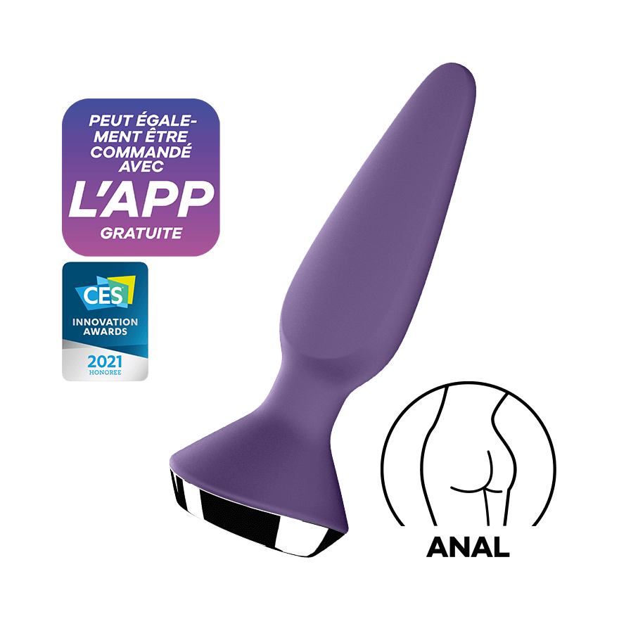 Plug anal vibrant connecté Satisfyer Plug-ilicious 1 - SATISFYER