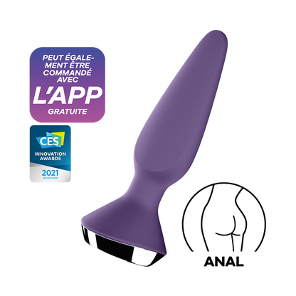 Plug anal vibrant connecté Satisfyer Plug-ilicious 1 - SATISFYER