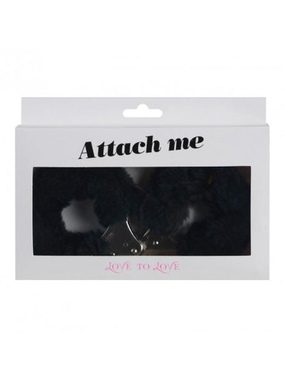 Menottes Attach me - Noir ou Rose LOVE TO LOVE