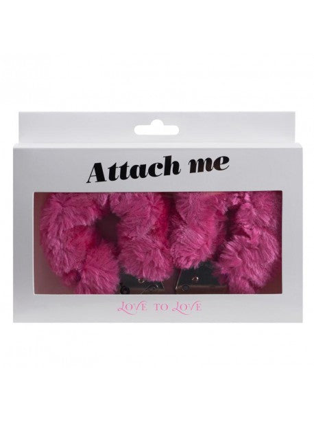 Menottes Attach me - Noir ou Rose LOVE TO LOVE