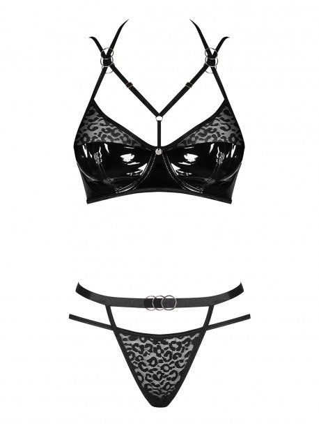 Bagirela Ensemble 2 pcs - Noir OBSESSIVE