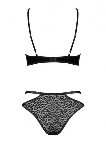 Bagirela Ensemble 2 pcs - Noir OBSESSIVE