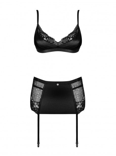 Blanita Ensemble 3 pcs - Noir OBSESSIVE