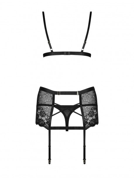 Blanita Ensemble 3 pcs - Noir OBSESSIVE