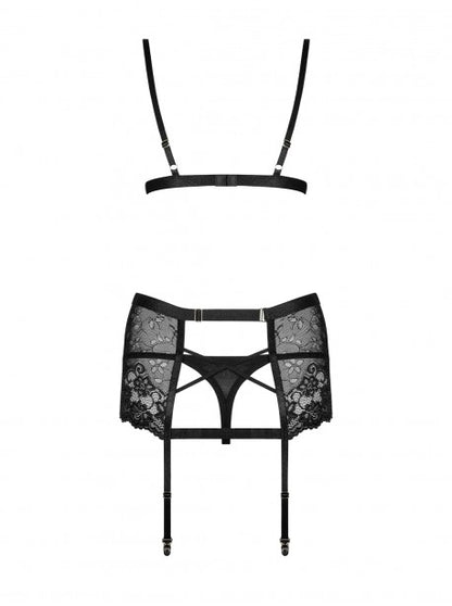 Blanita Ensemble 3 pcs - Noir OBSESSIVE