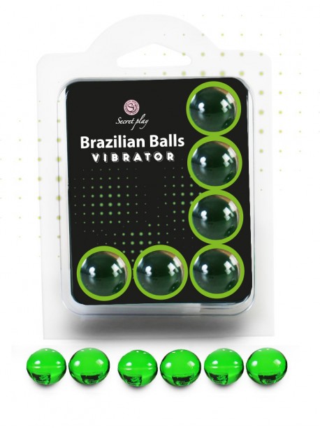 Boules Brésiliennes Brazilian Balls x 6&quot;Vibrator&quot;