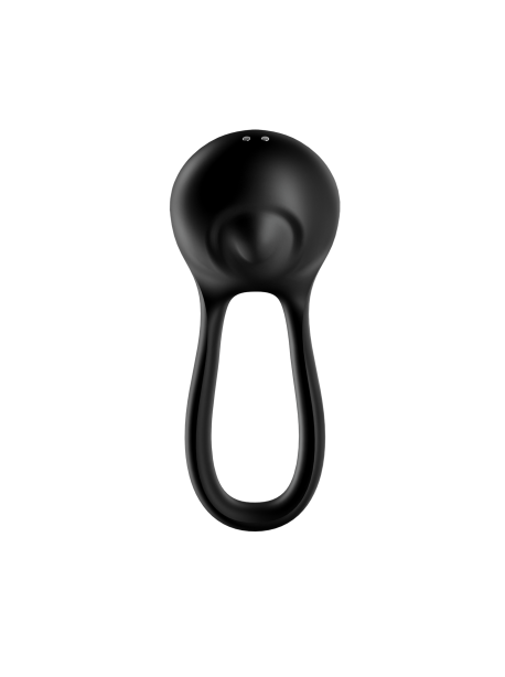 Cockring Satisfyer Majestic Duo - Noir SATISFYER