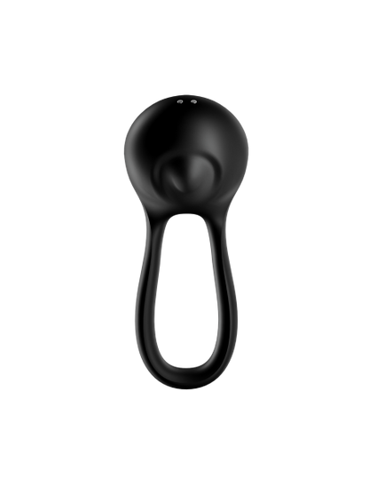 Cockring Satisfyer Majestic Duo - Noir SATISFYER