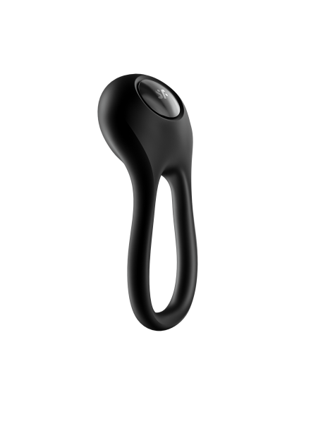 Cockring Satisfyer Majestic Duo - Noir SATISFYER