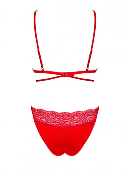 Diyosa Ensemble 2 pcs - Rouge OBSESSIVE