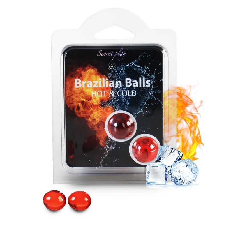 Duo  Boules Brésiliennes Brazilian Balls &quot;Cold Hot effect&quot;