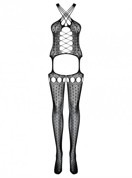 Bodystocking G313 - Noir OBSESSIVE