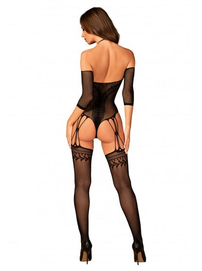 Bodystocking  Noir G333 OBSESSIVE