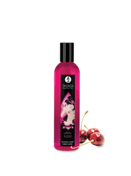 Gel douche et bain - Cerise Givrée