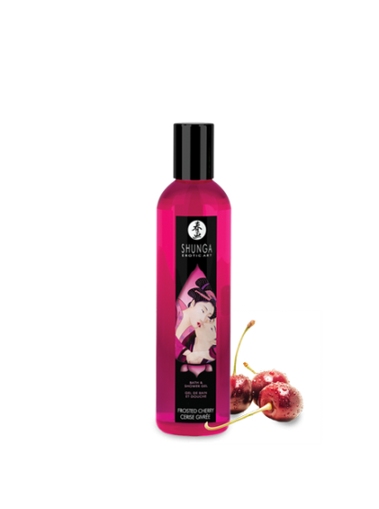 Gel douche et bain - Cerise Givrée