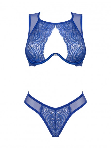 Giselia Ensemble 2 pcs - Bleu OBSESSIVE