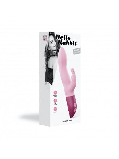 Vibromasseur Hello Rabbit - Rose LOVE TO LOVE