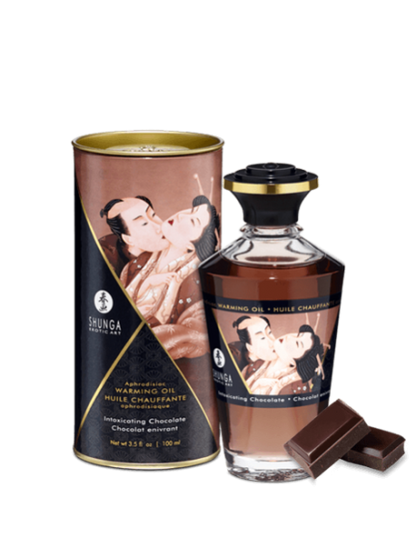 Huile chauffante aphrodisiaque - Chocolat enivrant 100ml