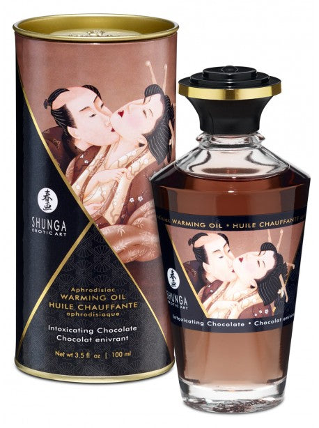 Huile chauffante aphrodisiaque - Chocolat enivrant 100ml