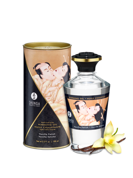 Huile chauffante aphrodisiaque - Vanille fétish 100ml