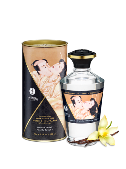 Huile chauffante aphrodisiaque - Vanille fétish 100ml