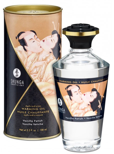 Huile chauffante aphrodisiaque - Vanille fétish 100ml