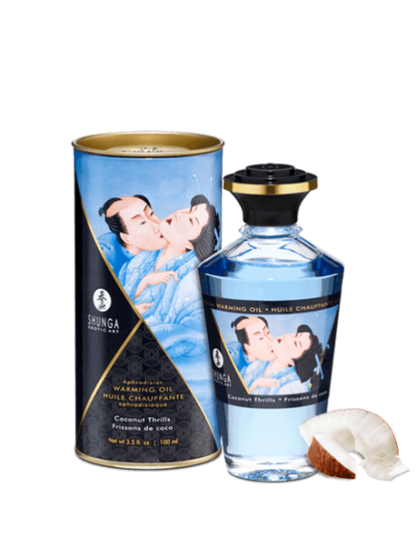 Huile chauffante aphrodisiaque - Frissons de coco 100ml